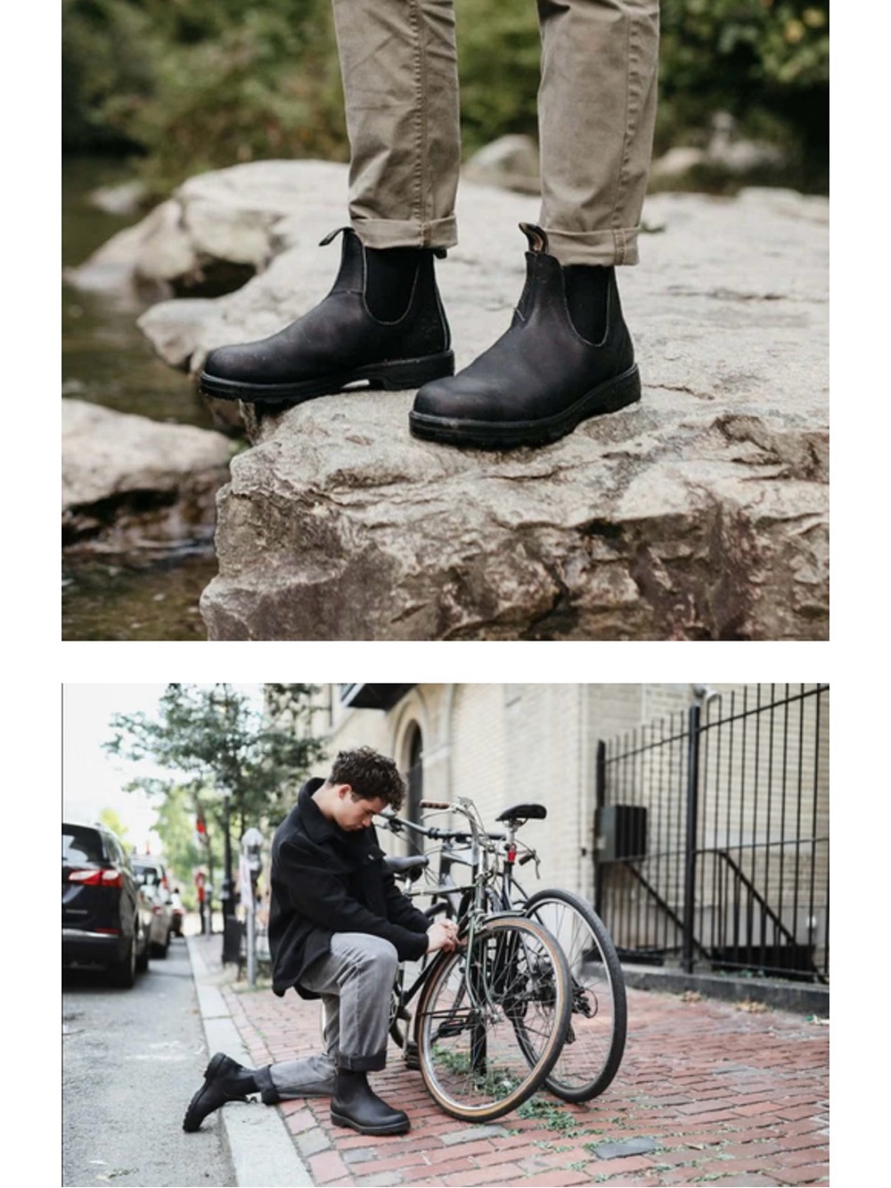 Blundstone Men’s Black Leather Chelsea Boots